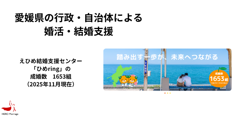 愛媛県の行政・自治体による婚活・結婚支援