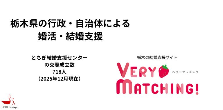 栃木県の行政・自治体による婚活・結婚支援