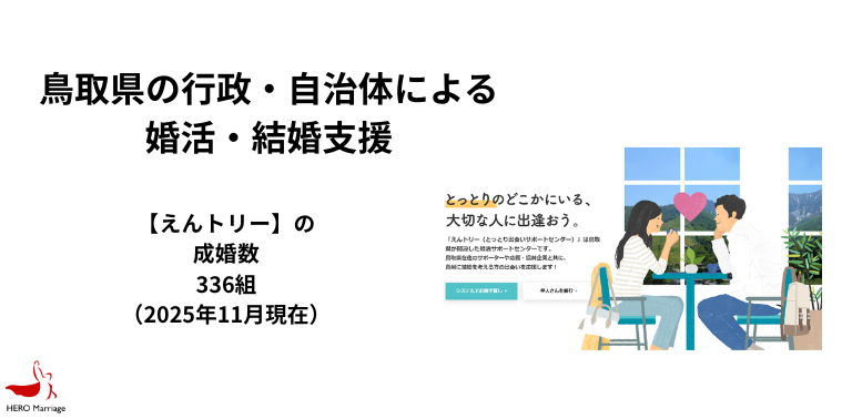 鳥取県の行政・自治体による婚活・結婚支援