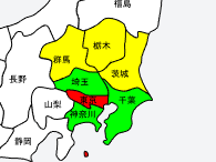 一都六県の診断地図
